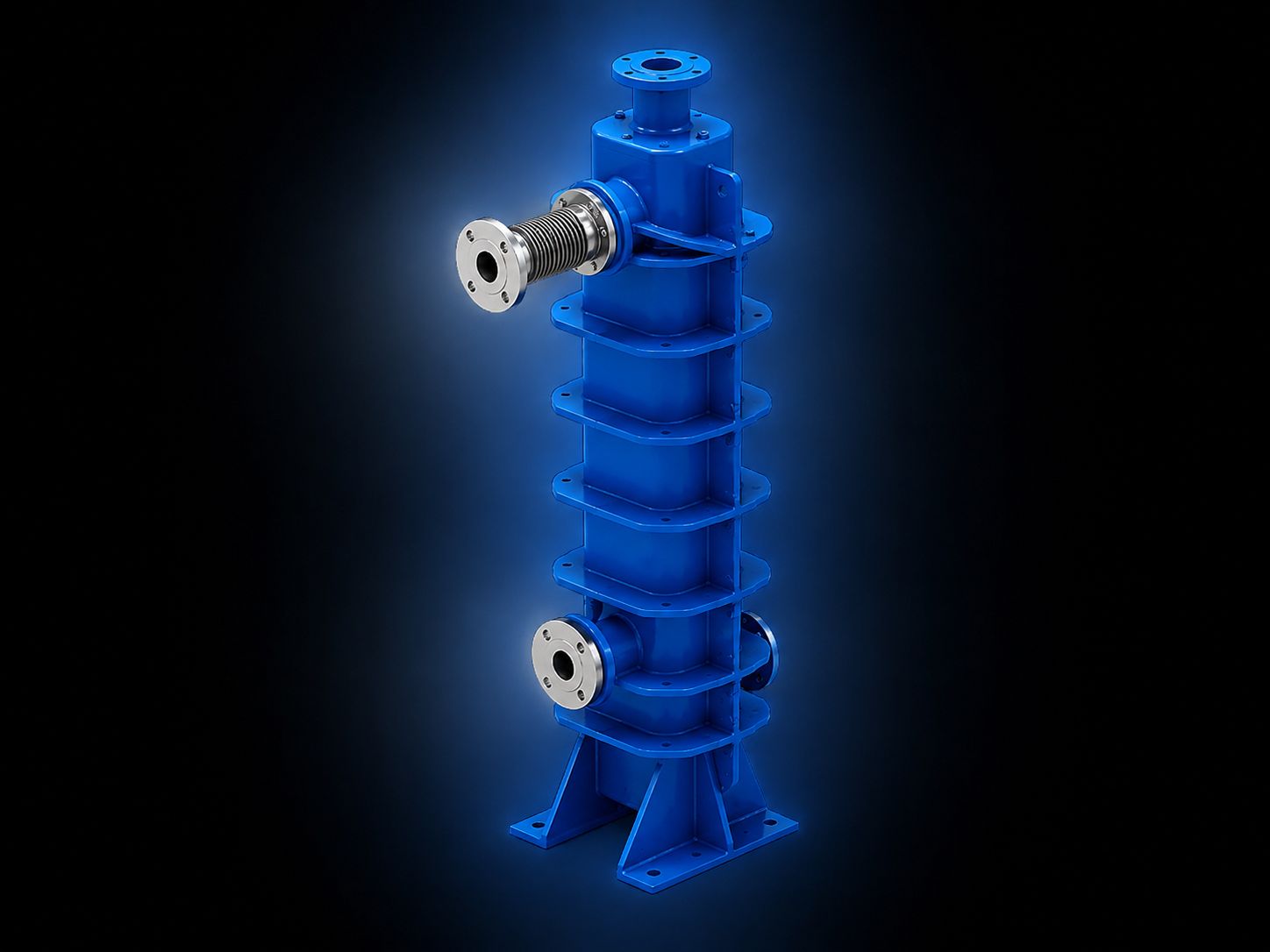Welded Plate Heat Exchanger with Non-Removable Shell